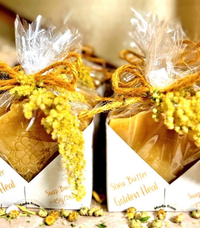 Organic Shea Butter Soap Golden Heal