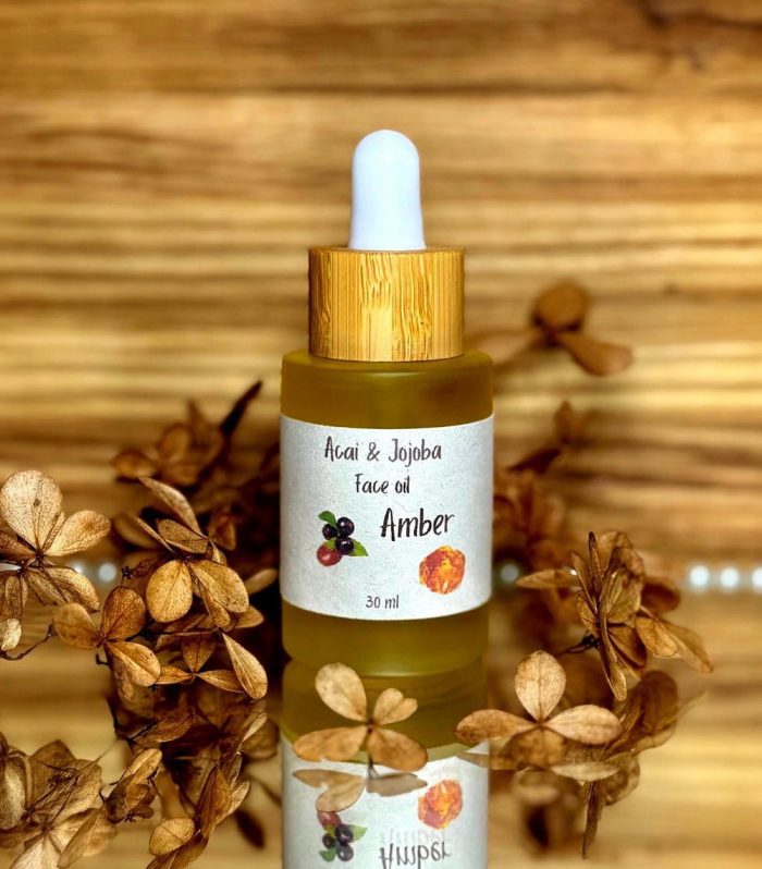 Organic Acai and Jojoba Face Oil for All Skin Types
