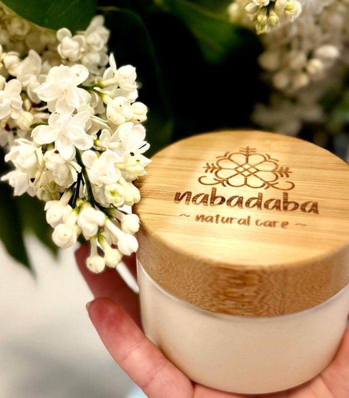 Peach & Vanilla Whipped Shea Butter, with Macadamia and Argan oils