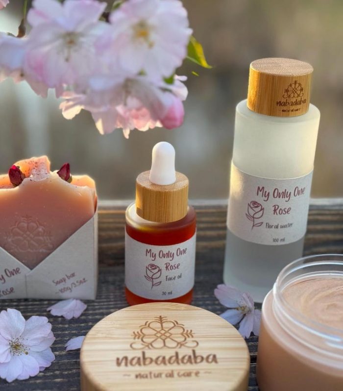 Love Rose Skin Care Gift Set | My Only One | Damask Rose | Gift For Her | Gift For Wife | Romantic Gift For Girlfriend | Gift For Mom