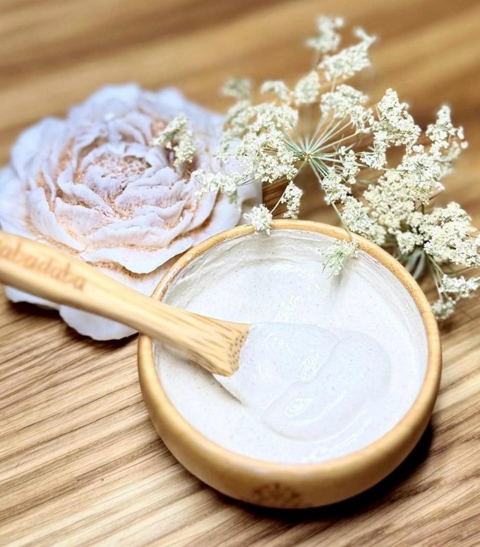 Kaolin Clay Face Mask for Sensitive Skin – Gentle Pore Cleanser with Oatmeal and Vanilla – Natural Facial Mask Powder