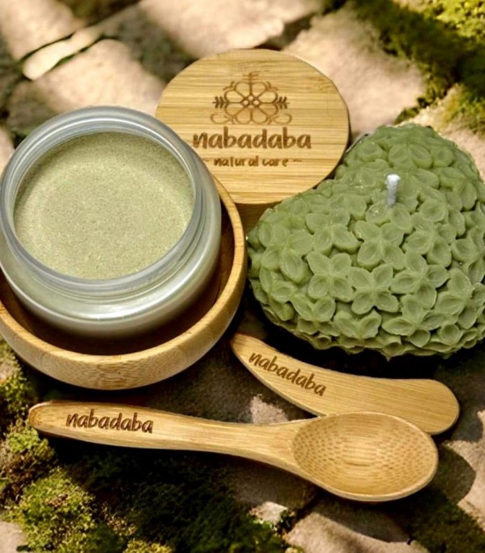 Detox Face Mask for Oily Skin, Green Clay Face Mask, Natural Facial Mask with Nettle & Olive Leaf, Pore Cleansing Clay Mask, 40g