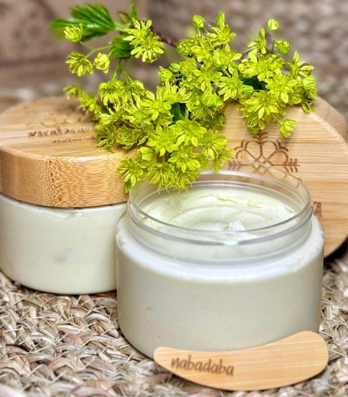 Whipped Shea Butter with Aloe Vera & Avocado – Organic Body Butter in Eco-Friendly Jar – Nourishing Skin Care