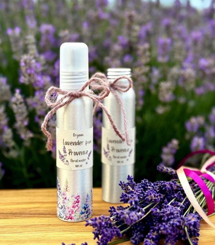 Organic Lavender Hydrosol – Facial Mist & Toner | Pure Floral Water from Provence | Natural Skincare for All Skin Types