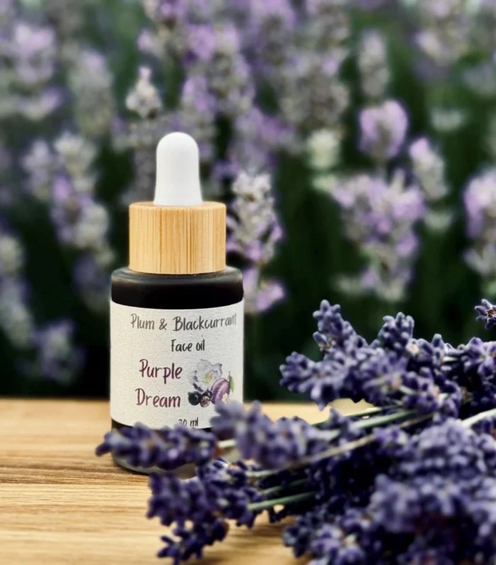 Purple Dream Face Oil – Organic Plum & Blackcurrant with Coenzyme Q10 and Tuberose