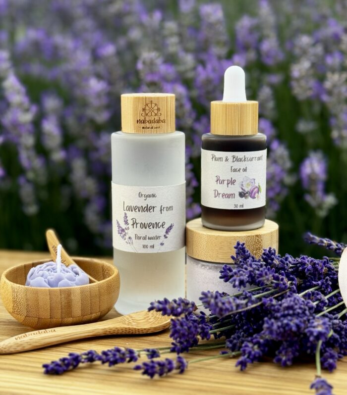Purple Dream Face SPA Gift Set: Botanical Escape for Radiance and Serenity